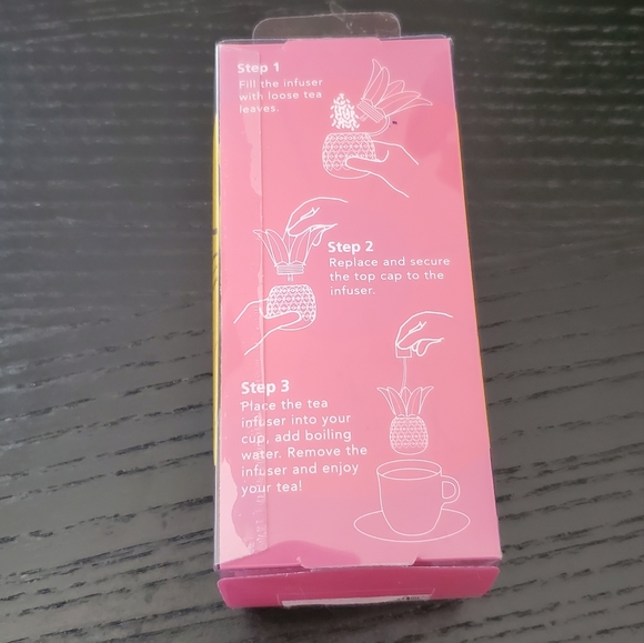 Silicone Pineapple Tea Infuser/Steeper - Picture 4 of 4